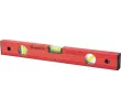 Уровень алюминиевый, 1000 мм, 3 глазка, красный, линейка Matrix