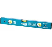 Уровень алюминиевый усиленный, 1500 мм, 3 глазка Gross