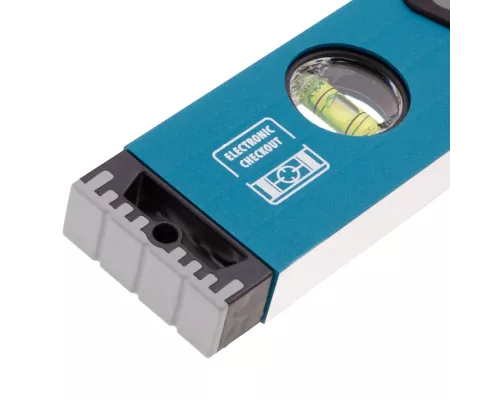 Уровень алюминиевый, 600 мм, усиленный с ударопрочными заглушками, рукоятки, 3 глазка Gross