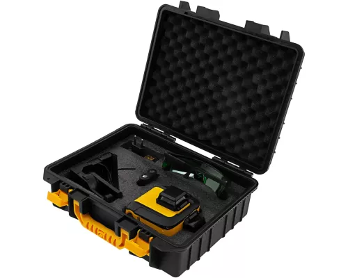 Лазерный уровень мультипризм. LXI 360-3 Green, 30 м, 520 нм, акк. Li 2800 mAh, резьба 1/4