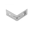 Крепежный уголок усиленный 2 мм, KUU 90 x 90 x 40 мм Россия Сибртех