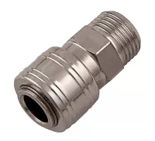 Муфта универсальная быстросъемная ("мама"), внешняя резьба 1/2, 1 шт, Stels