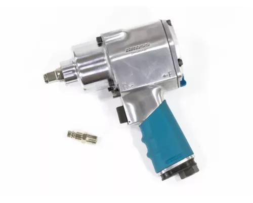 Гайковерт пневматический ударный G1260,1/2, Twin Hammer, 813Нм, 7000 об/мин Gross Гайковерт пневматический ударный G1260,1/2, Twin Hammer, 813Нм, 7000 об/мин Gross
