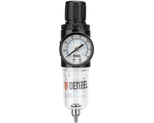 Фильтр-регулятор FR1500, 10 бар, 1500 л/мин, 1/4 Фильтр-регулятор FR1500, 10 бар, 1500 л/мин, 1/4