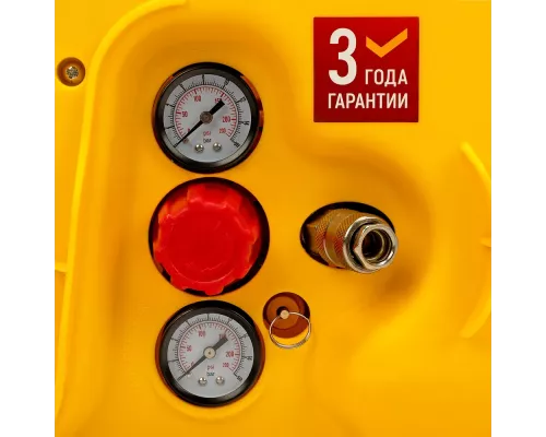 Компрессор воздушный DL1300, 10 бар, 1,3 кВт 180 л/мин 5 л, с набором аксессуаров// Denzel Компрессор воздушный DL1300, 10 бар, 1,3 кВт 180 л/мин 5 л, с набором аксессуаров// Denzel