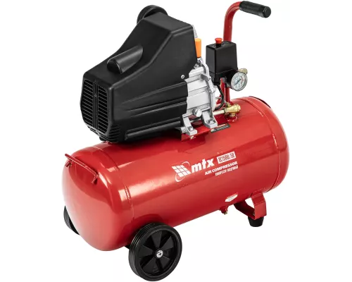 Компрессор воздушный DC1500L/50, 1,5 кВт, 50 л, 210 л/мин MTX Компрессор воздушный DC1500L/50, 1,5 кВт, 50 л, 210 л/мин MTX