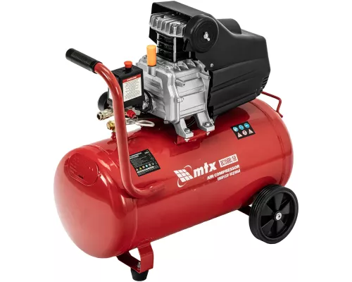 Компрессор воздушный DC1500L/50, 1,5 кВт, 50 л, 210 л/мин MTX Компрессор воздушный DC1500L/50, 1,5 кВт, 50 л, 210 л/мин MTX