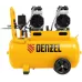Компрессор безмасляный, малошумный DLS 1500/50, 1500 ВТ, 2x750, 50 л, 260 л/мин// Denzel