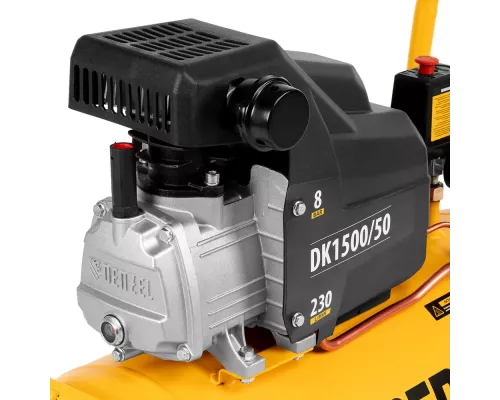 Компрессор воздушный DK1500/50, Х-PRO 1.5 кВт, 230 л/мин, 50 л Denzel