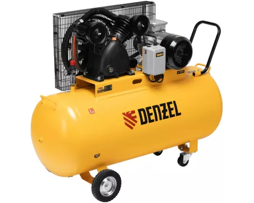 Компрессор воздушный рем. привод BCV 5500-T/270, 5,5 кВт, 270 литров, 850 л/мин Denzel Компрессор воздушный рем. привод BCV 5500-T/270, 5,5 кВт, 270 литров, 850 л/мин Denzel