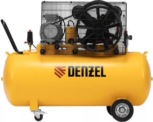 Компрессор воздушный рем. привод BCV 5500-T/270, 5,5 кВт, 270 литров, 850 л/мин Denzel Компрессор воздушный рем. привод BCV 5500-T/270, 5,5 кВт, 270 литров, 850 л/мин Denzel