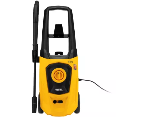 Моечная машина высокого давления R-170, 2000 Вт, 170 бар, 360 л/ч, колесная// Denzel