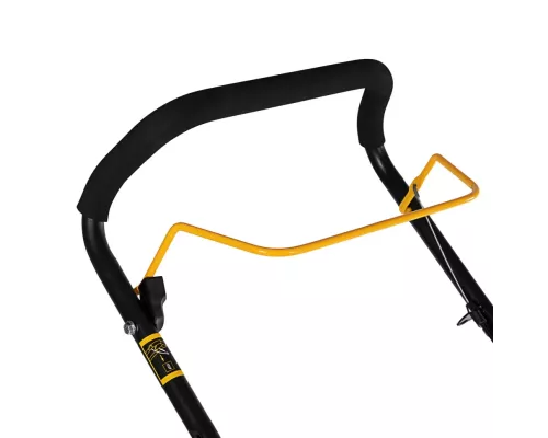 Газонокосилка бензиновая GLD-460, 146 куб.см, ширина 46 см, ручная, 7 уровней, травосборник 50 л Denzel