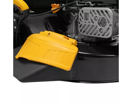 Бензиновая газонокосилка GLT-460SP-T, Trike 149 см3, 46 см, привод, панель, 60л Denzel Бензиновая газонокосилка GLT-460SP-T, Trike 149 см3, 46 см, привод, панель, 60л Denzel
