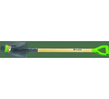 Лопата штыковая, 210х290х1150 мм, деревянный лакированный черенок Palisad