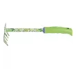 Грабли 5 - зубые, 85 х 310 мм, стальные, пластиковая рукоятка, Flower Green, Palisad