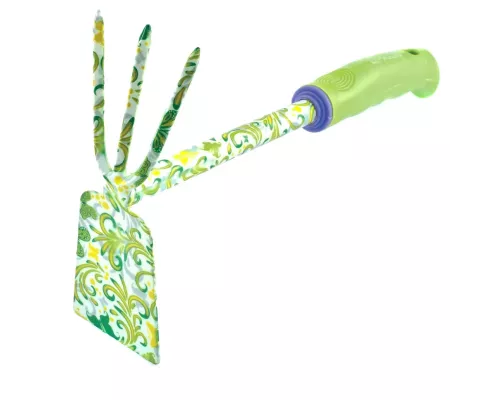 Мотыжка комбинированная, 65 х 310 мм, стальная, пластиковая рукоятка, Flower Green, Palisad Мотыжка комбинированная, 65 х 310 мм, стальная, пластиковая рукоятка, Flower Green, Palisad