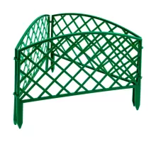 Забор декоративный "Сетка", 24 х 320 см, зеленый, Россия, Palisad