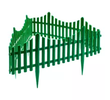 Забор декоративный "Гибкий", 24 х 300 см, зеленый, Россия, Palisad
