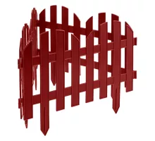 Забор декоративный "Романтика", 28 х 300 см, терракот, Россия, Palisad