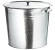Бак для воды оцинкованный с крышкой (крышка с ручкой) 20 л, без крана Россия