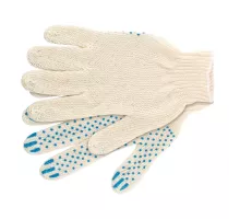 Перчатки х/б, ПВХ покрытие, "Точка", 7 класс Россия 67772