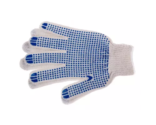 Перчатки х/б, ПВХ покрытие, 