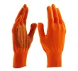 Перчатки Нейлон, ПВХ точка, 13 класс, оранжевые, XL Россия