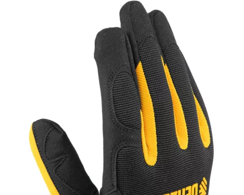 Перчатки универсальные на липучке, размер 9// Denzel