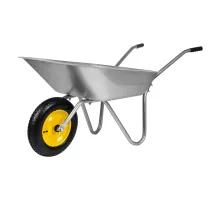 Тачка, садовая, грузоподъемность 90 кг, объем 65 л