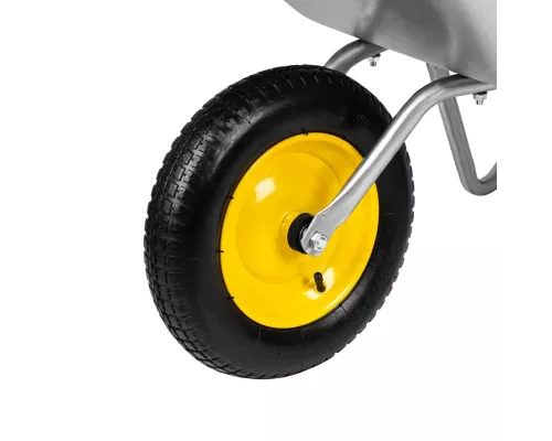 Тачка, садовая, грузоподъемность 90 кг, объем 65 л