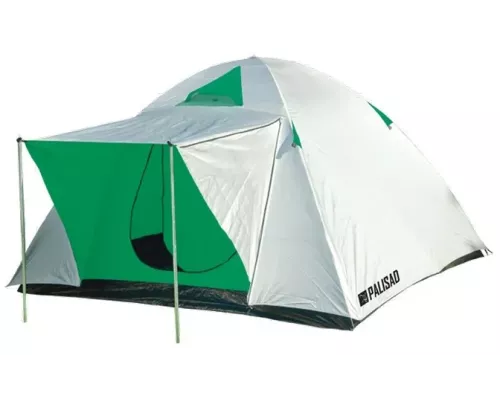 Палатка двухслойная трехместная 210 x 210 x 130 см, Camping Palisad