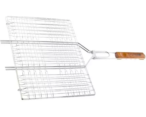 Решетка гриль 300 х 400 мм, хромированная Camping Palisad