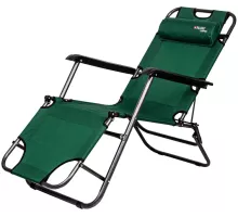 Кресло-шезлонг двух позиционное 156 х 60 х 82 см, Camping Palisad