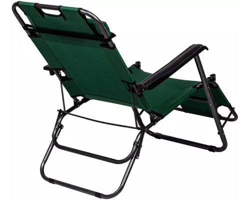Кресло-шезлонг двух позиционное 156 х 60 х 82 см, Camping Palisad