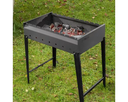 Мангал сварной, 605 х 375 х 138/640 мм, сталь 2 мм, Camping Palisad Мангал сварной, 605 х 375 х 138/640 мм, сталь 2 мм, Camping Palisad