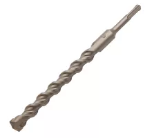 Бур по бетону, двойная спираль, Cobalt W-tip, 20x260 мм, SDS PLUS// Denzel, арт. 705047