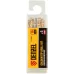 Сверло по металлу, 3 мм, HSS-Tin, Golden Tip, 10 шт. Denzel