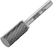 Борфреза по металлу твердосплавная, цилиндрическая, тип-А, 12 мм// Denzel