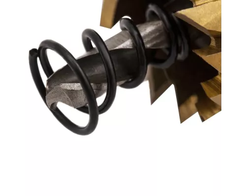 Коронка по металлу HSS, 21 мм, нитридтитановое покрытие Denzel Коронка по металлу HSS, 21 мм, нитридтитановое покрытие Denzel