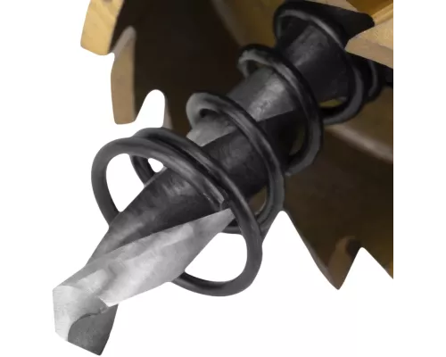 Коронка по металлу HSS, 25 мм, нитридтитановое покрытие Denzel Коронка по металлу HSS, 25 мм, нитридтитановое покрытие Denzel