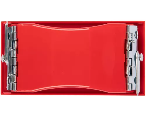 Брусок для шлифования, 160 х 85 мм, пластиковый с зажимами Matrix