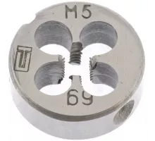 Плашка М5 х 0.8 мм Сибртех