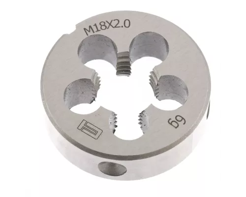 Плашка М18 х 2 мм Сибртех