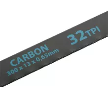 Полотна для ножовки по металлу, 300 мм, 32 TPI, Carbon, 2 шт Gross