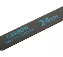 Полотна для ножовки по металлу, 300 мм, 24 TPI, Carbon, 2 шт Gross
