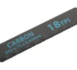 Полотна для ножовки по металлу, 300 мм, 18 TPI, Carbon, 2 шт Gross