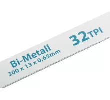 Полотна для ножовки по металлу, 300 мм, 32 TPI, BiM, 2 шт Gross