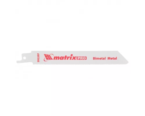 Полотна по металлу для сабельной пилы S922EF 125/1.4 мм, Bimetal, 2 шт, Pro Matrix