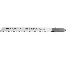 Полотна для электролобзика по дереву, 3 шт, T101D, 75 х 4.0 мм, HCS Matrix Professional